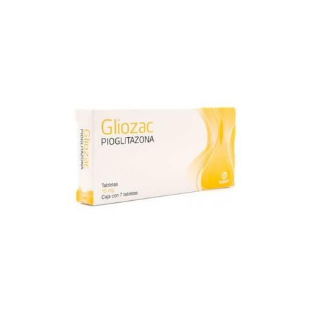 GLIOZAC (PIOGLITAZONA) TAB 15MG C7