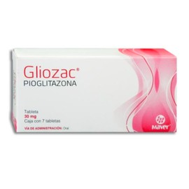 GLIOZAC (PIOGLITAZONA) TAB 30MG C7