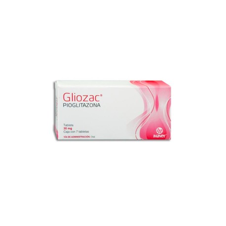 GLIOZAC (PIOGLITAZONA) TAB 30MG C7