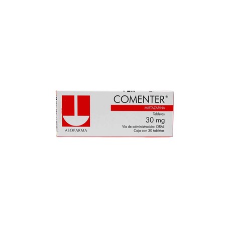 COMENTER (MIRTAZAPINA) TAB 30MG C30