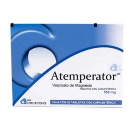 ATEMPERATOR (VALPROATO DE MAGNESIO) TAB 500MG C20