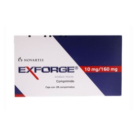 EXFORGE (AMLODIPINO/VALSARTAN) COMP 10MG/160MG C28