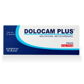 DOLOCAM PLUS (MELOXICAM/METOCARBAMOL) CAP 15MG/215MG C10