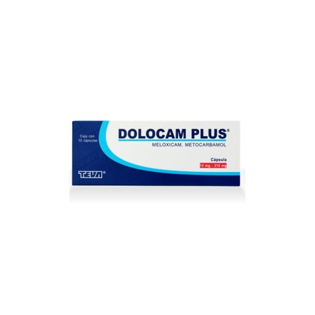 DOLOCAM PLUS (MELOXICAM/METOCARBAMOL) CAP 15MG/215MG C10