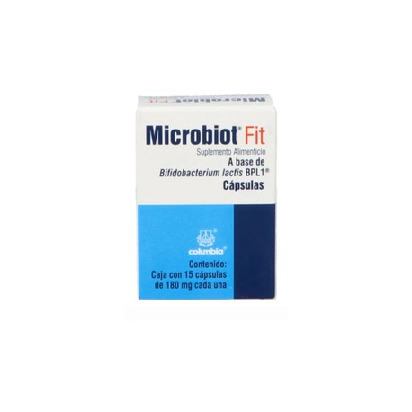 MICROBIOT FIT (BIFIDOBATERIUM LACTIS BPL1) CAP 180MG C15