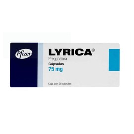 LYRICA (PREGABALINA) CAP 75MG C28