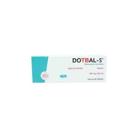 DOTBAL-S (RIFAMPICINA/ISONIAZIDA) TAB 300/400MG C90