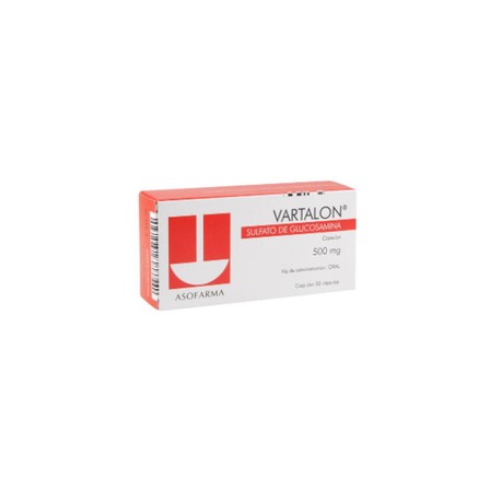 VARTALON (SULFATO DE GLUCOSAMINA) CAP 500MG C30