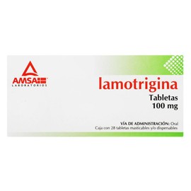 LAMOTRIGINA TAB 100MG C28 AMSA