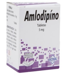 AMLODIPINO TAB 5MG C30 ULTRA