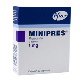 MINIPRES (PRAZOSINA) CAP 1MG C30