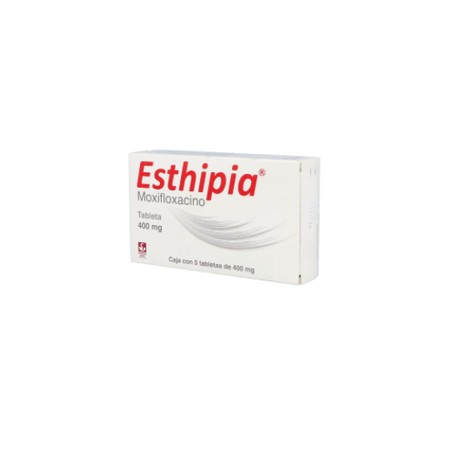 ESTHIPIA (MOXIFLOXACINO) TAB 400MG C5