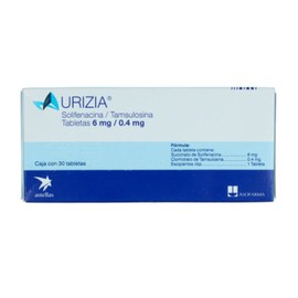 URIZIA (SOLIFENACINA/TAMSULOSINA) TAB 6MG/0.4MG C30