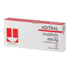 ADITRAL (MODAFILINO) TAB 200MG C7