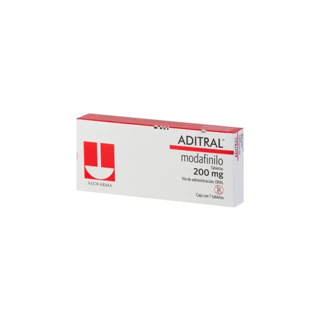 ADITRAL (MODAFILINO) TAB 200MG C7