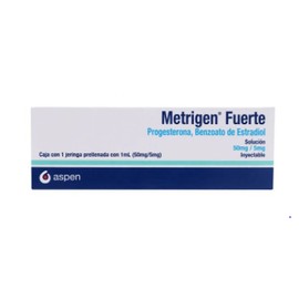 METRIGEN FUERTE (PROGESTERONA/BENZOATO DE ESTRADIOL) AMP 50MG/5MG C1