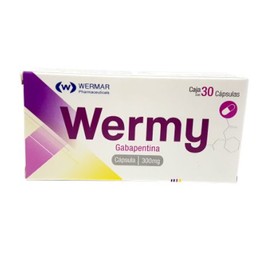 WERMY (GABAPENTINA) CAP 300MG C30