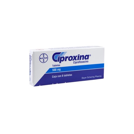 CIPROXINA (CIPROFLOXACINO) TAB 500MG C8