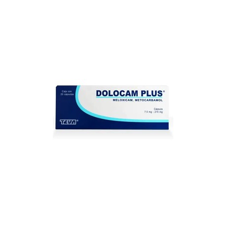 DOLOCAM PLUS (MELOXICAM/METOCARBAMOL) CAP 7.5MG/215MG C20