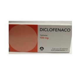 DICLOFENACO TAB 100MG C20 MAVER