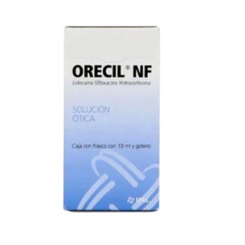 ORECIL NF (LIDOCAINA/OFLOXACINO/HIDROCORTISONA) SOL OTICA 10ML C1