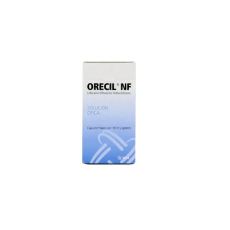 ORECIL NF (LIDOCAINA/OFLOXACINO/HIDROCORTISONA) SOL OTICA 10ML C1