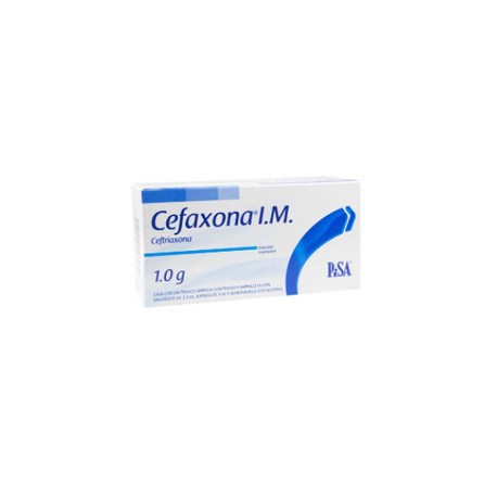 CEFAXONA I.M (CEFTRIAXONA) AMP 1G 3.5ML C1