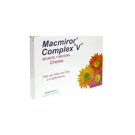 MACMIROR COMPLEX V (NIFURATEL/NISTATINA) CREMA 30G C6 APLICADORES