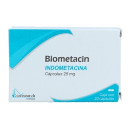 BIOMETACIN (INDOMETACINA) CAP 25MG C30