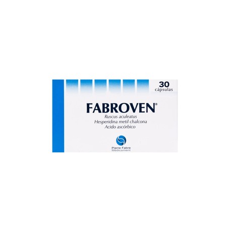 FABROVEN (RUSCUS ACULEATUS/HESPERIDINA/AC ASCORBICO) CAP 150/150/100MG C30