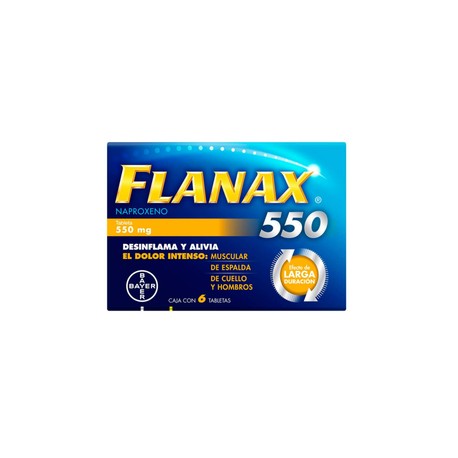 FLANAX (NAPROXENO) TAB 550MG C6