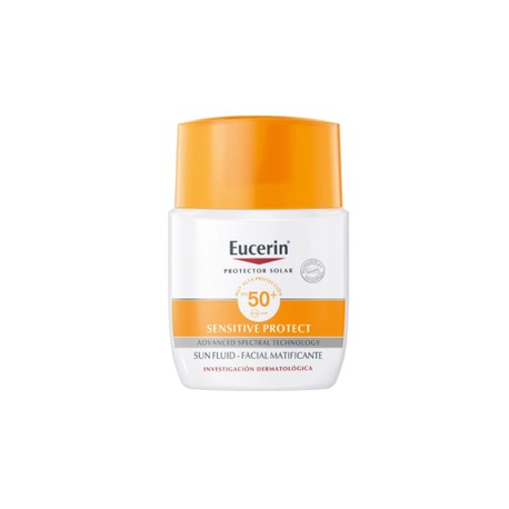 EUCERIN PROTECTOR FACIAL MATIFICANTE FLUIDO FPS50+50ML