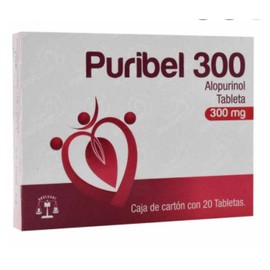 PURIBEL (ALOPURINOL) TAB 300MG C20