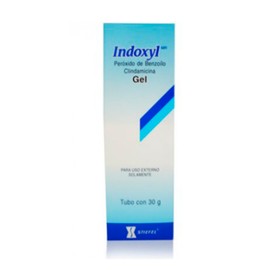 INDOXYL (CLINDAMCINA/PEROXIDO DE BENZOILO) GEL 5G/1G 30G