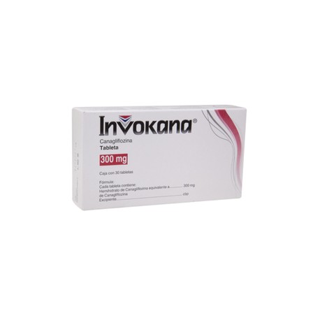 INVOKANA (CANAGLIFLOZINA) TAB 300MG C30