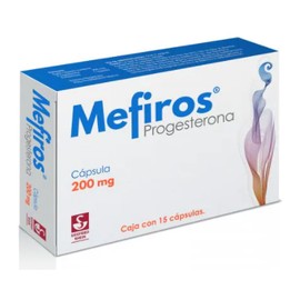 MEFIROS (PROGESTERONA) CAP 200MG C15
