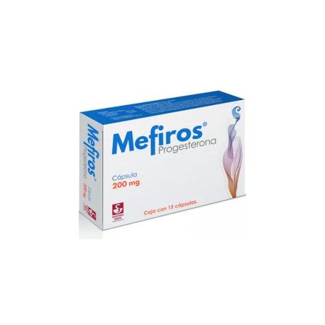 MEFIROS (PROGESTERONA) CAP 200MG C15
