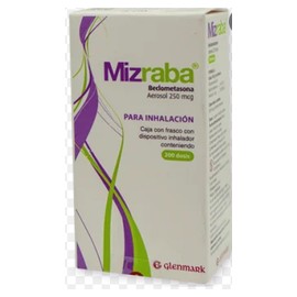 MIZRABA (BECLOMETASONA) AEROSOL 250MCG 200DOSIS