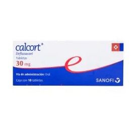 CALCORT (DEFLAZACORT) TAB 30MG C10