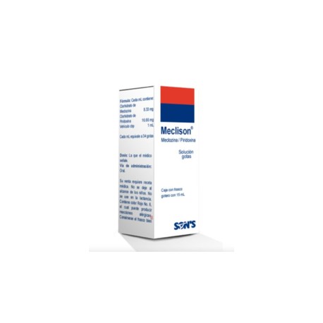MECLISON (MECLIZINA/PIRIDOXINA) SOL GOTAS 15ML