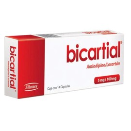 BICARTIAL (AMLODIPINO/LOSARTAN) CAP 5MG/100MG C14