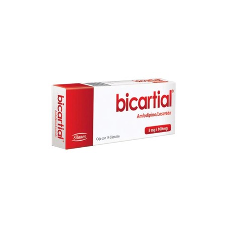 BICARTIAL (AMLODIPINO/LOSARTAN) CAP 5MG/100MG C14