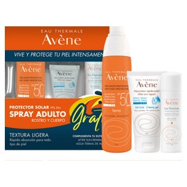 AVENE KIT BLOQUEADOR AD SPRAY FPS50+AFTER SUN+AGUA TERMAL 50ML