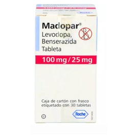 MADOPAR (LEVODOPA/BENSERAZIDA) TAB 100MG/25MG C30