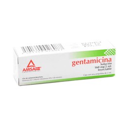 GENTAMICINA AMP 160MG/2ML C1 AMSA