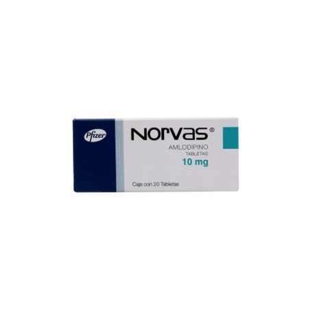 NORVAS (AMLODIPINO) TAB 10MG C20