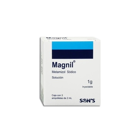 MAGNIL (METAMIZOL SODICO) AMP 1G C3