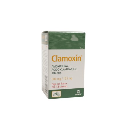 CLAMOXIN (AMOXICILINA/AC CLAVULANICO) TAB 500MG/125MG C10