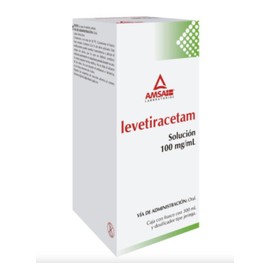 LEVETIRACETAM SOL 100MG/300ML AMSA