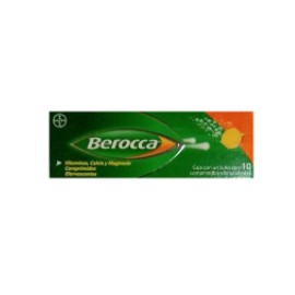 BEROCCA (VITAMINAS/CALCIO/MAGNESIO) COMP EFERV C10